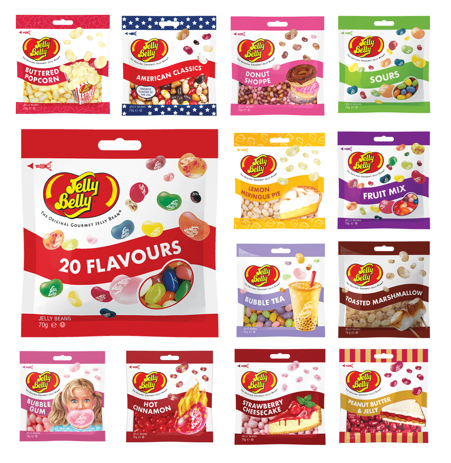 Jelly Belly Jelly Beans: 16 Flavours