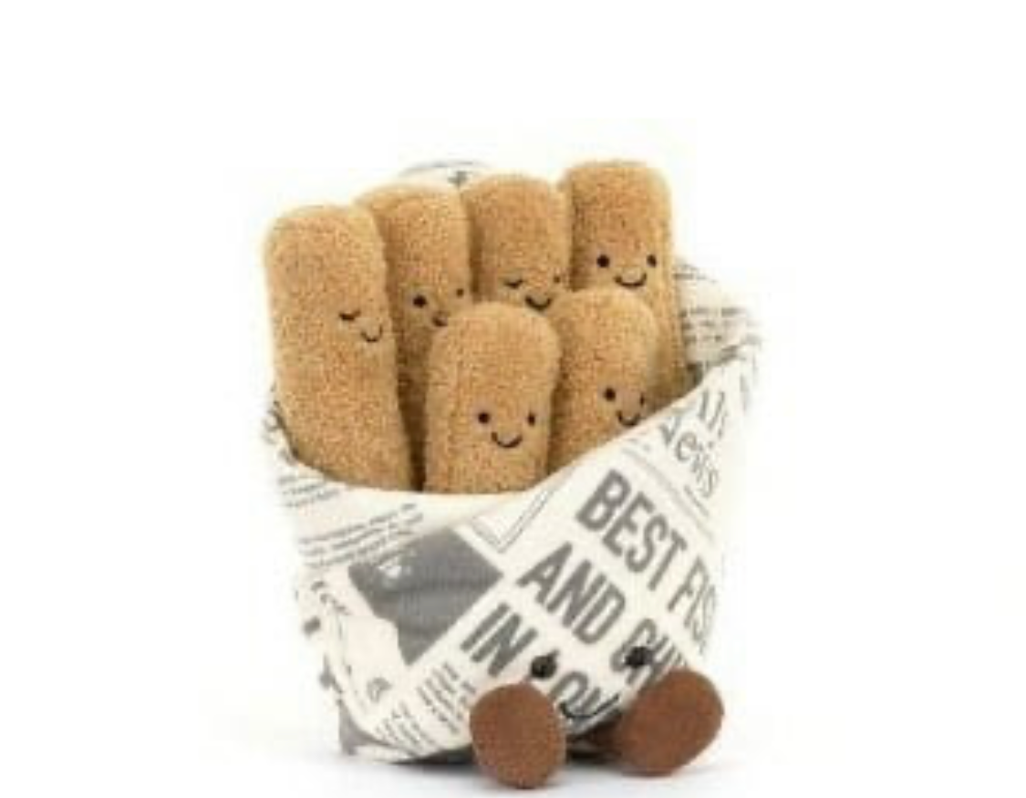 Cosy Chips JellyCat Selfridges Exclusive