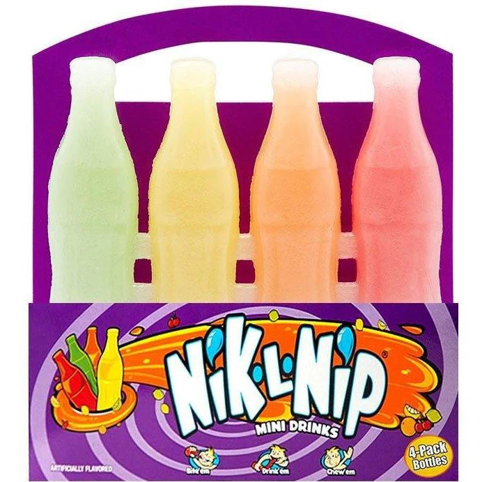Nik.l.nip wax bottles drinks 4 pack