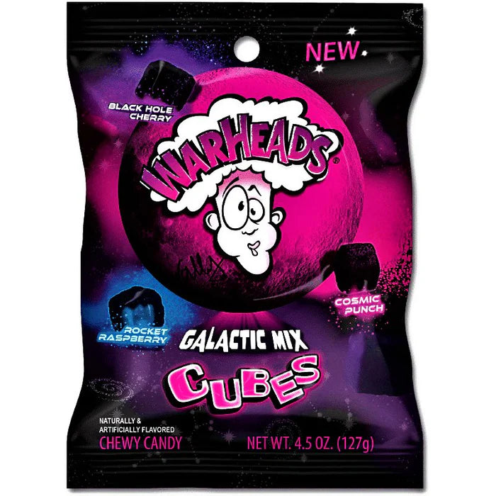 Warheads Cubes (Peg Bags all flavours)
