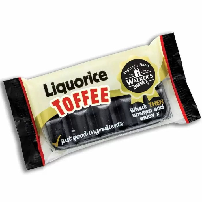 Liquorice Toffee Bars 100g