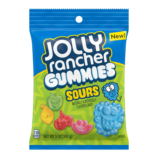 Jolly Rancher Gummies Sour Peg Bag