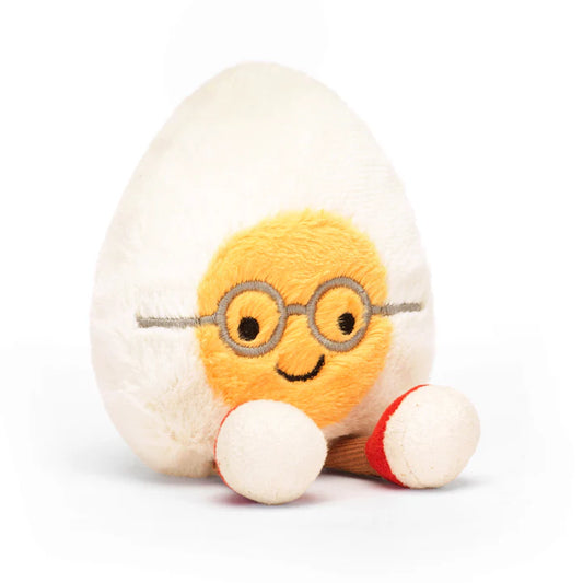 Amuseable Boiled Egg Geek JellyCat