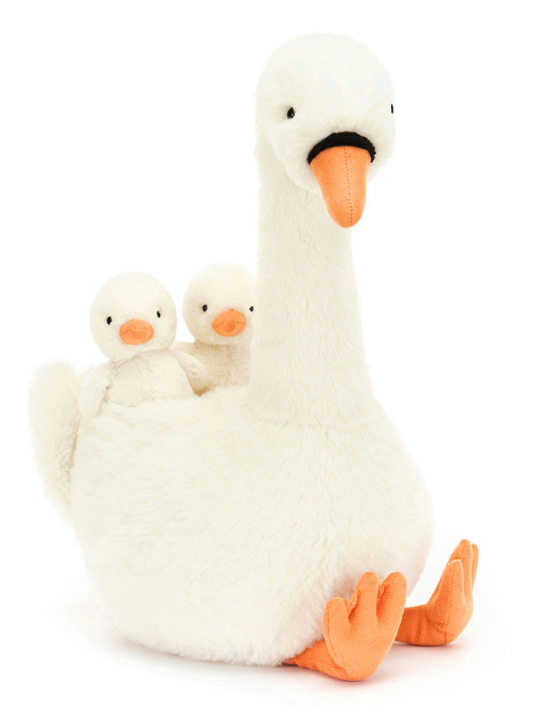 Featherful Swan JellyCat RETIRED