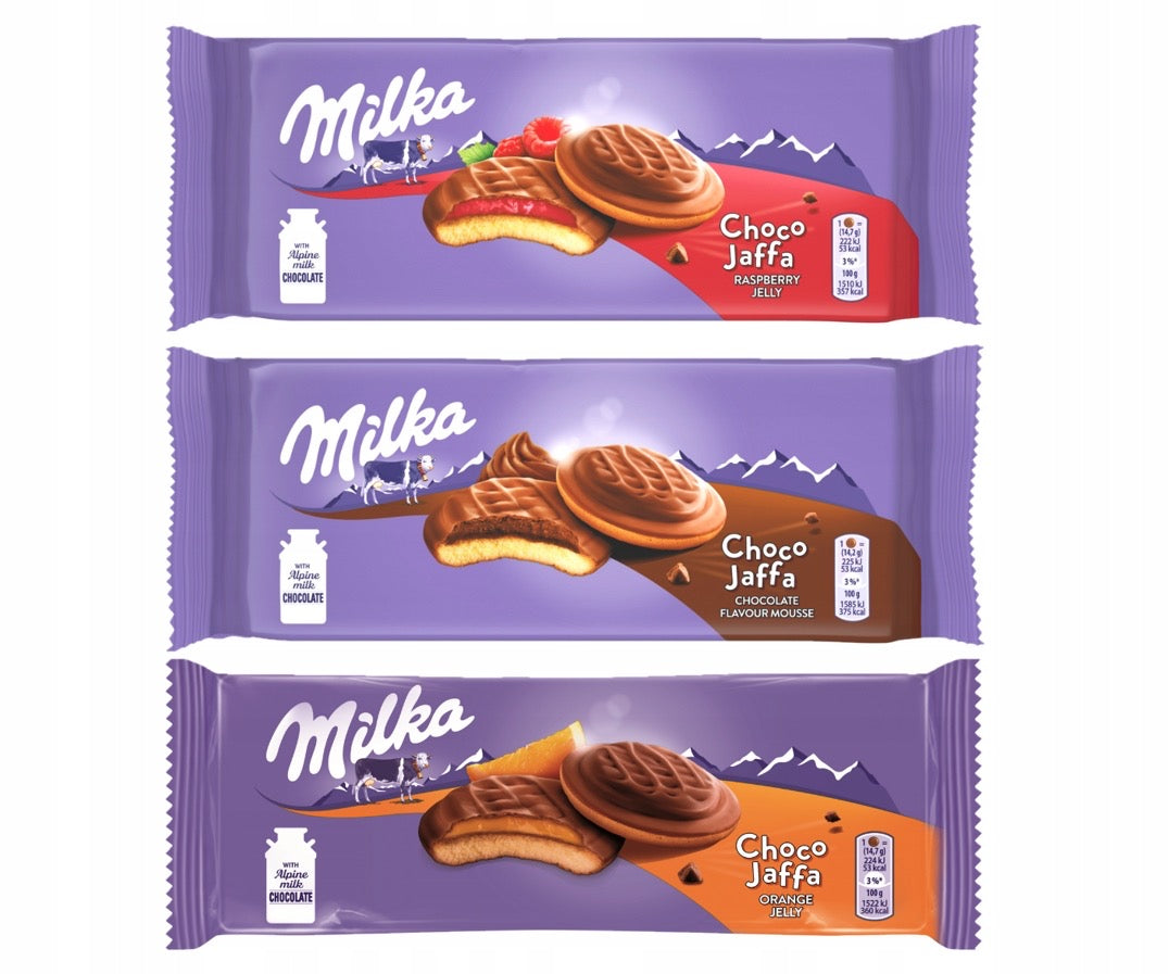 Choco Jaffa Raspberry Milka Choco Jaffa – candy zone