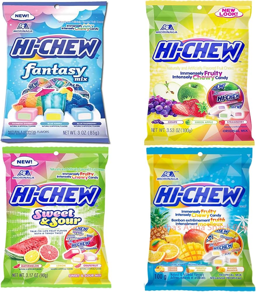 Hi-Chew Peg Bags: 9 Flavours