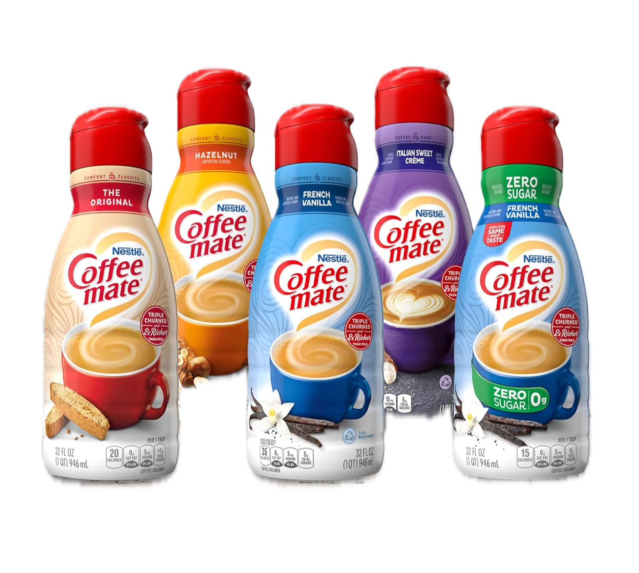 Coffee Mate US Coffee Creamer: 4 Flavours