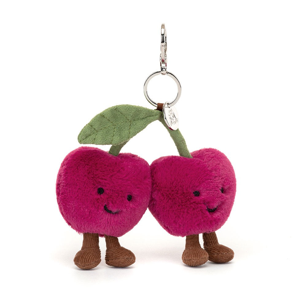 Amuseables Cherries Bag Charm Jellycat