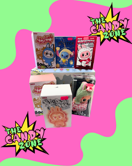 6 assorted teddy bears in giant gift box raffle