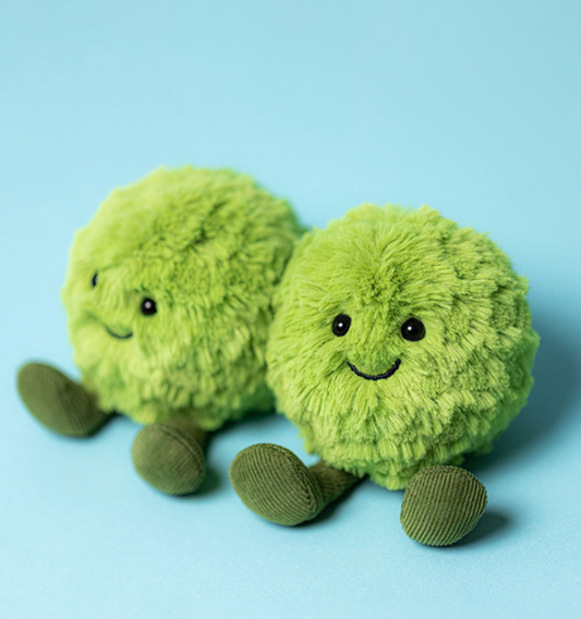 Dot & Peggy Mushy Peas Selfridges Exclusive JellyCat