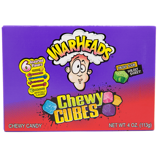 Warheads Chewy Cubes Theatre 113g – Box