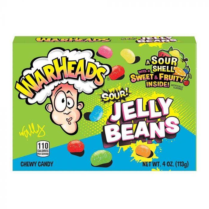 Warheads Sour Jelly Beans Theatre 113g – Box