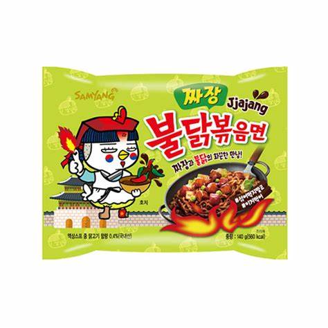KOREAN BLACK BEAN SAUCE  Hot Chicken Flavor Ramen