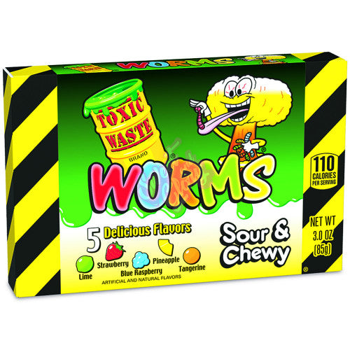 Toxic Waste Worms Theatre Box