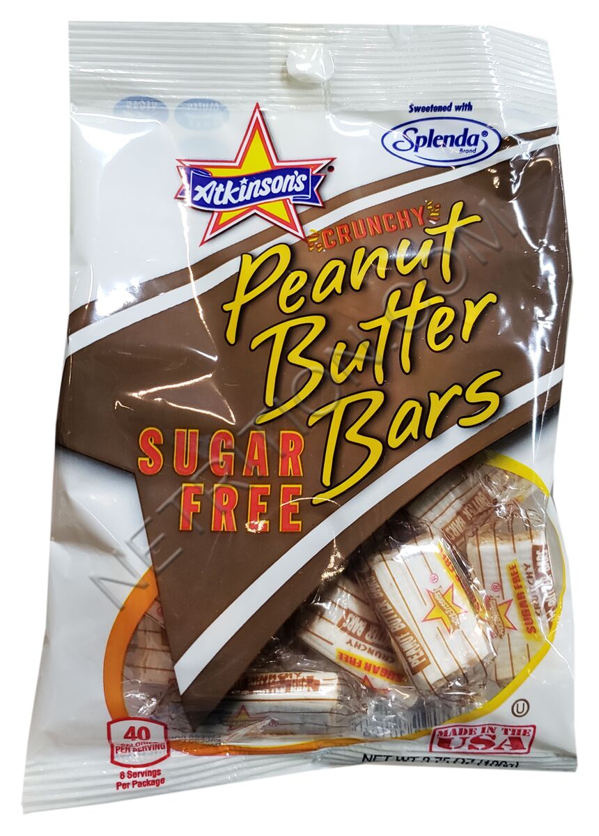 Peanut Butter Bars Sugar Free