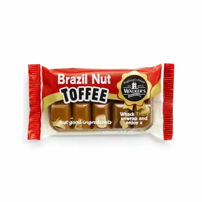 Brazil Nut Toffee Bars 100g