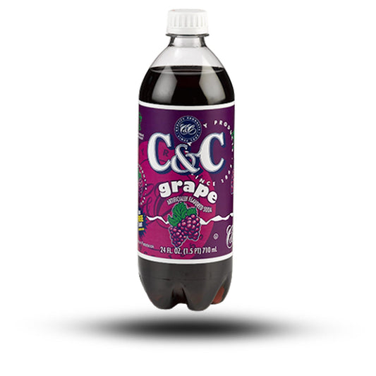 USA C & C Soda Grape